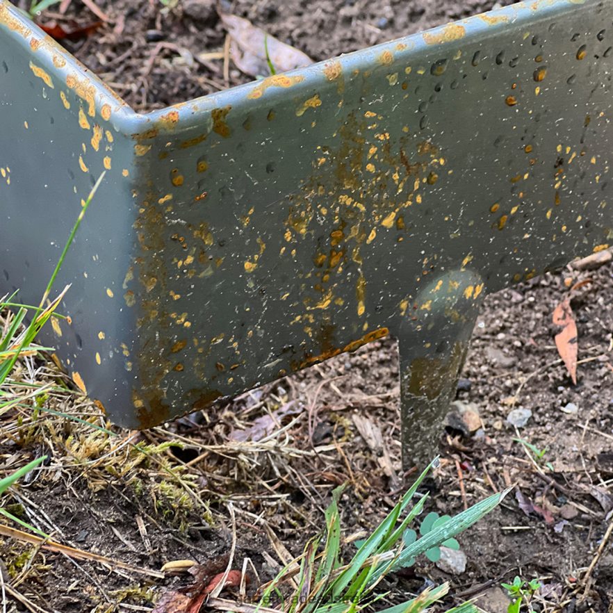 Garrett Wade Cor-Ten Steel Lawn Corners Garden 46JHVR187