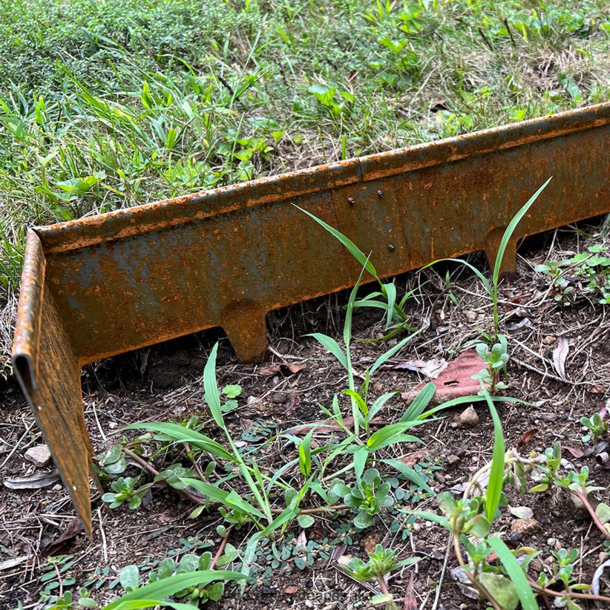 Garrett Wade Cor-Ten Steel Lawn Corners Garden 46JHVR187