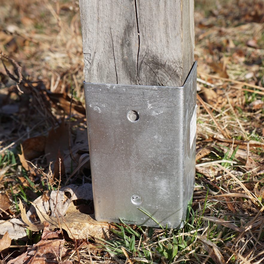 Garrett Wade Fence Post Anchor Garden 46JHVR189