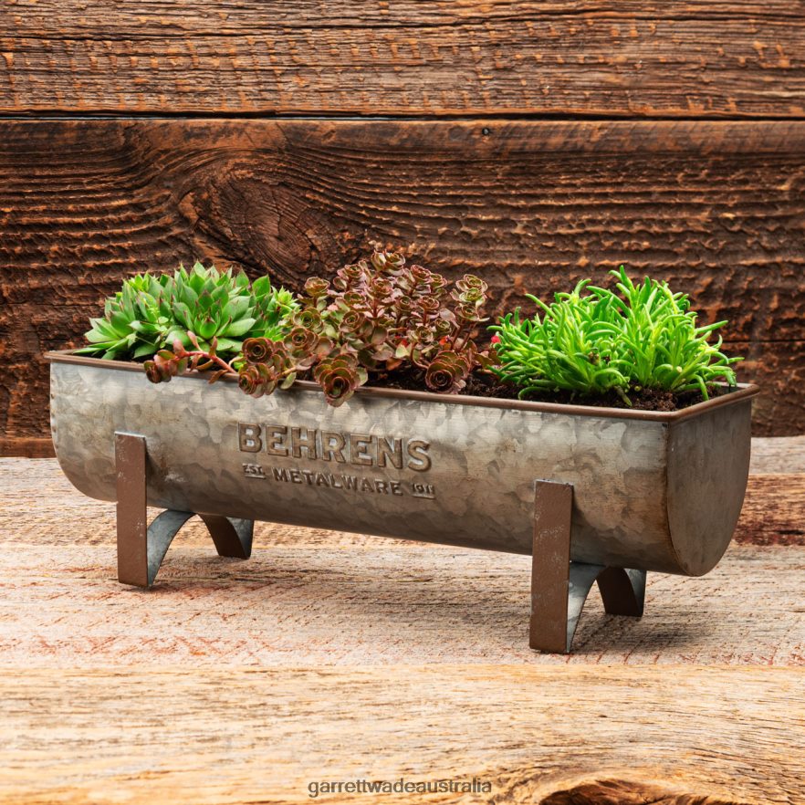 Garrett Wade Galvanized Metal Planter Garden 46JHVR178