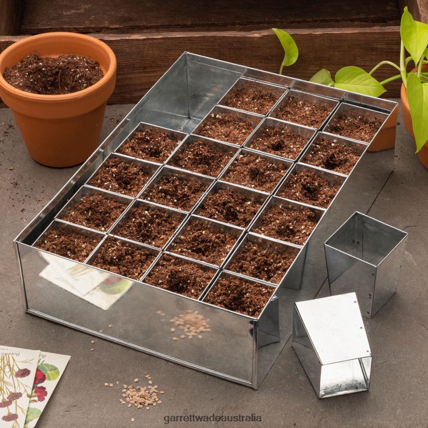 Garrett Wade Galvanized Seed Starting Tray Garden 46JHVR144