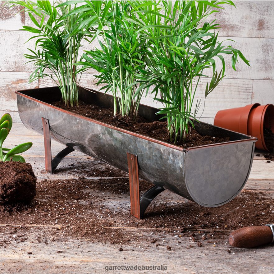 Garrett Wade Galvanized Steel Window Planters Garden 46JHVR163