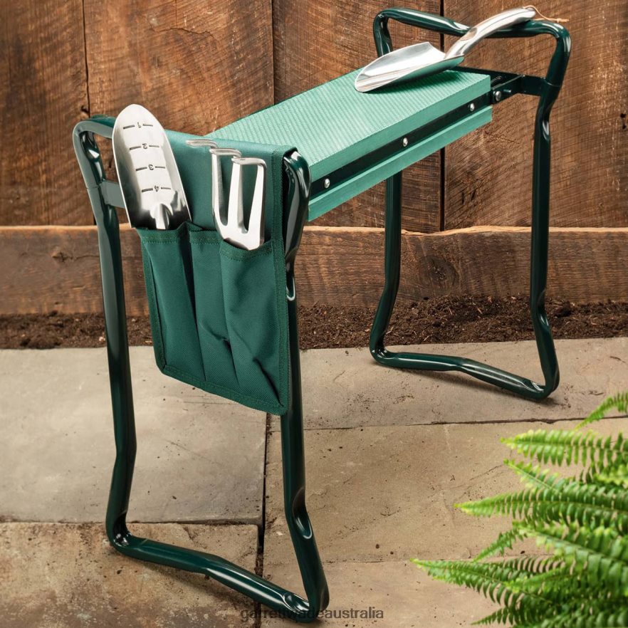 Garrett Wade Garden Kneeler + Set of Three ''Bomb-Proof'' Digging Tools Garden 46JHVR139