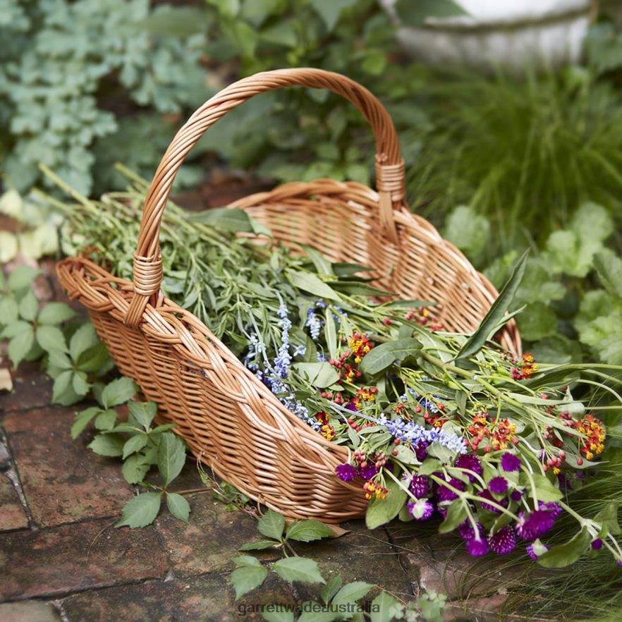 Garrett Wade Handwoven Wicker Garden & Home Basket Garden 46JHVR129