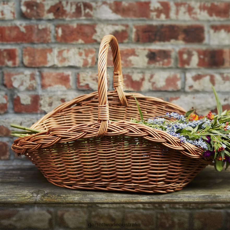 Garrett Wade Handwoven Wicker Garden & Home Basket Garden 46JHVR129