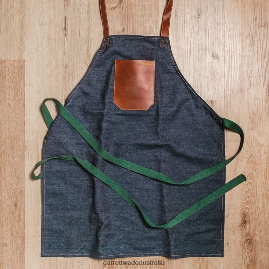 Garrett Wade Multipurpose Denim & Leather Apron Garden 46JHVR127