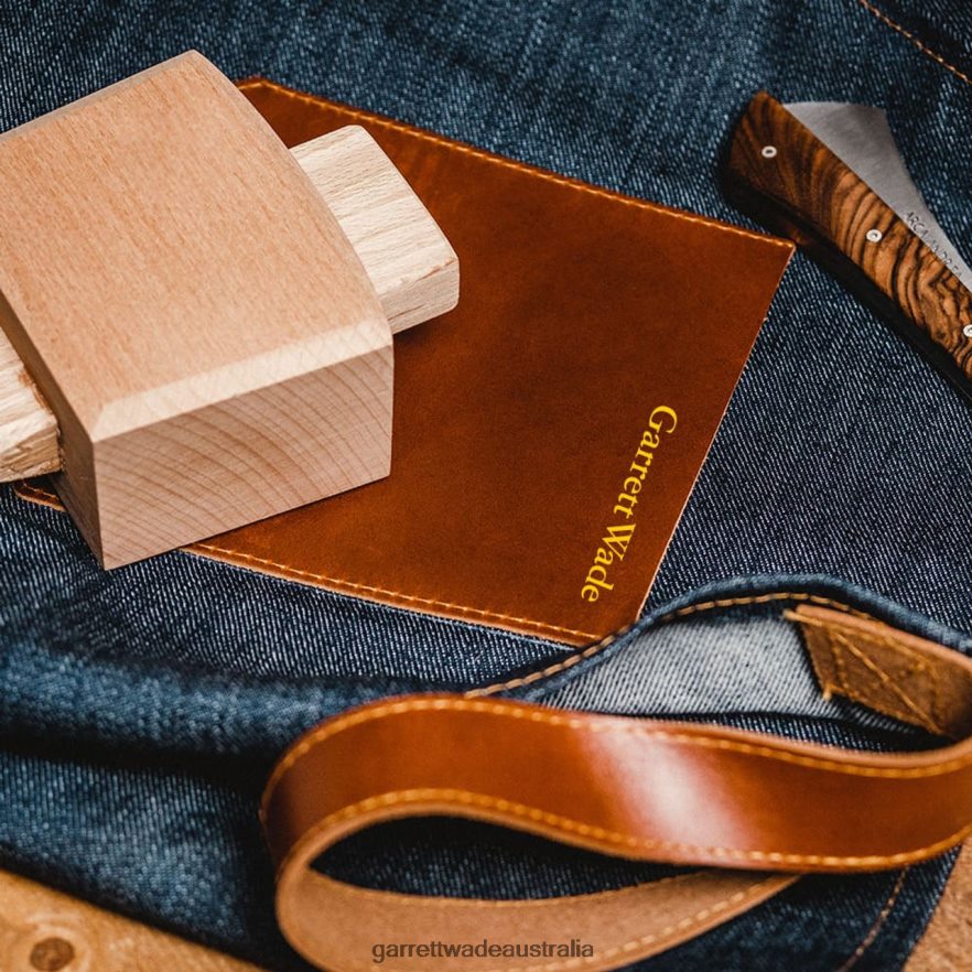 Garrett Wade Multipurpose Denim & Leather Apron Garden 46JHVR127