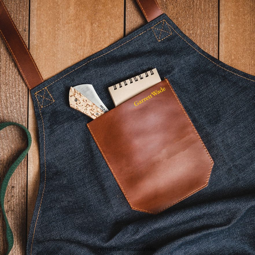 Garrett Wade Multipurpose Denim & Leather Apron Garden 46JHVR127