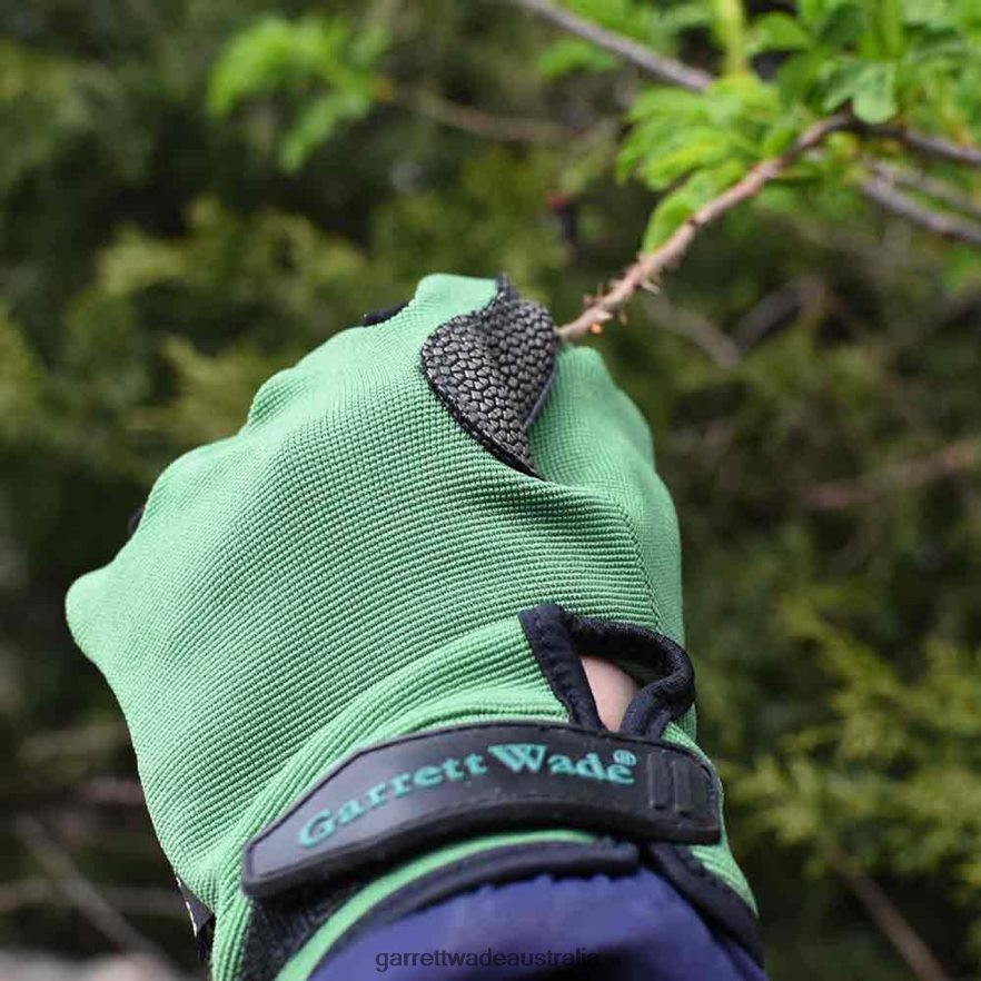 Garrett Wade Puncture Resistant Gardening Gloves- Green Garden 46JHVR138