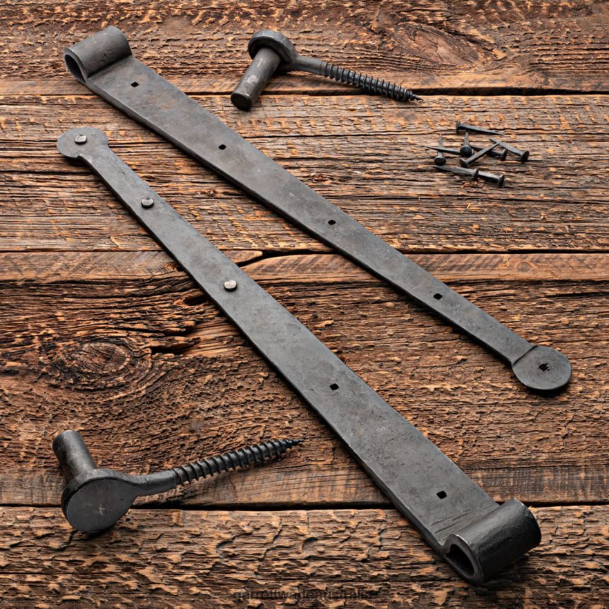 Garrett Wade Traditional Iron Gate & Door Hinges Garden 46JHVR142