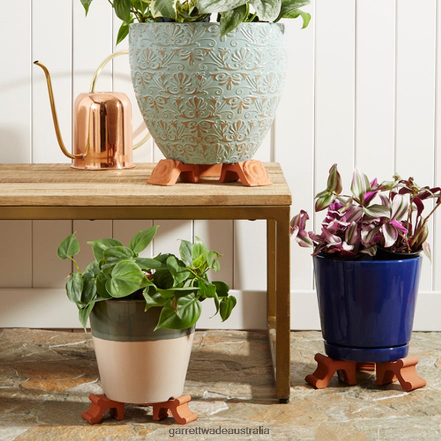 Garrett Wade Traditional Terracotta Pot Feet Garden 46JHVR188