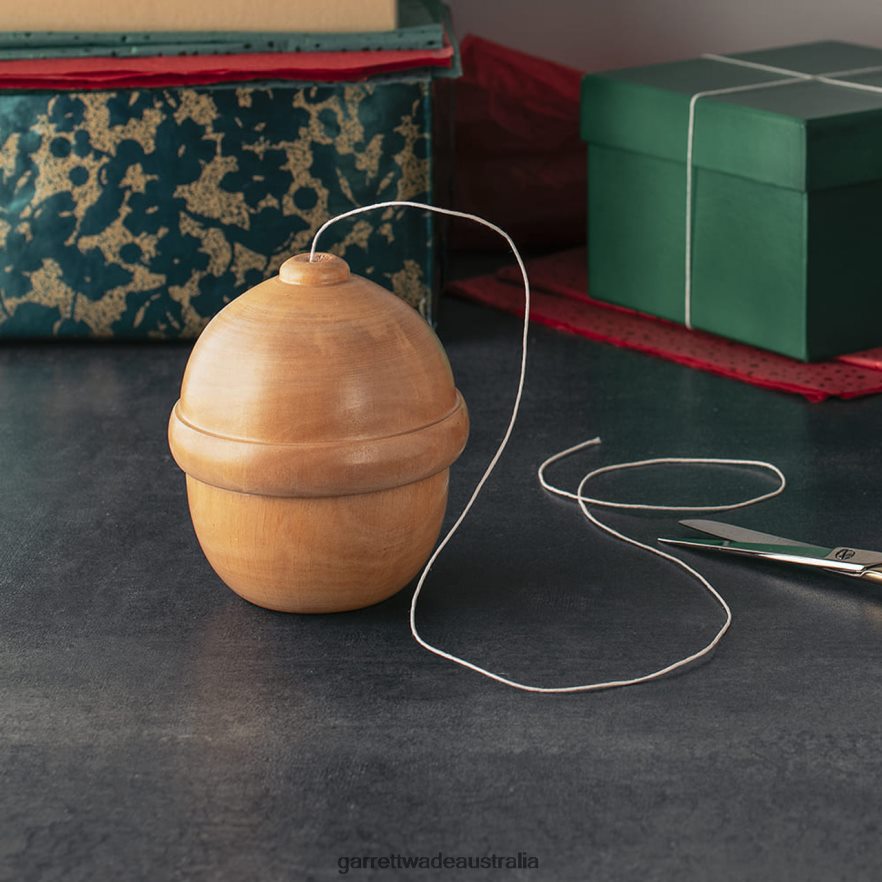 Garrett Wade Wooden Acorn-Shaped Twine Holder Garden 46JHVR130