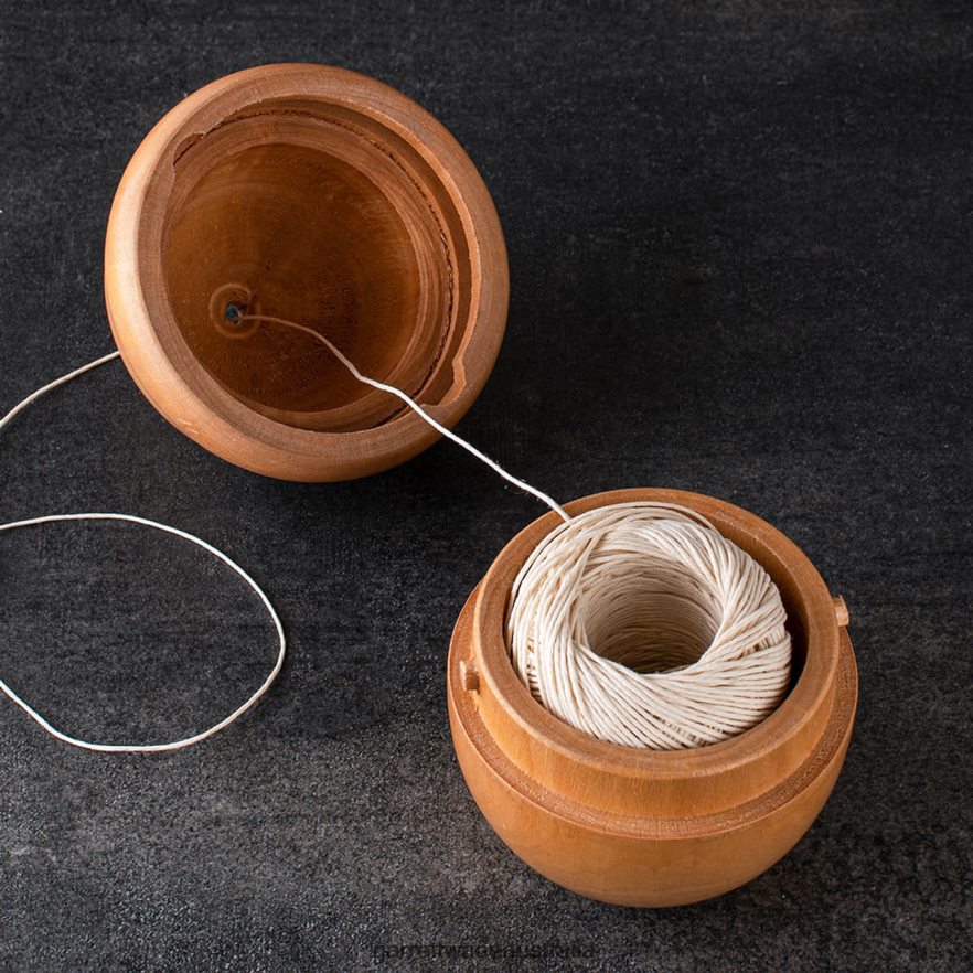 Garrett Wade Wooden Acorn-Shaped Twine Holder Garden 46JHVR130