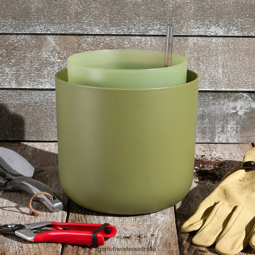 Garrett Wade Self-Watering Round Planter Garden 46JHVR264