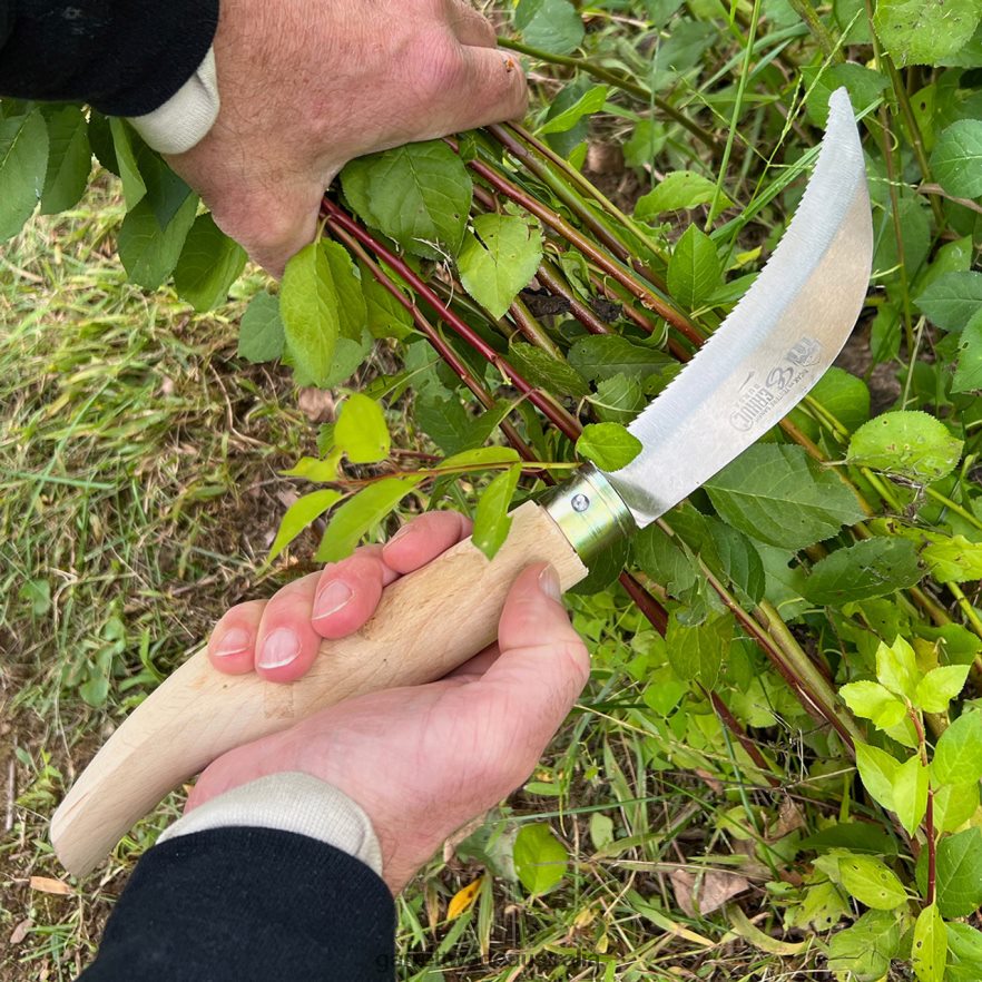 Garrett Wade Long Bladed Folding Harvest Knife Garden 46JHVR50