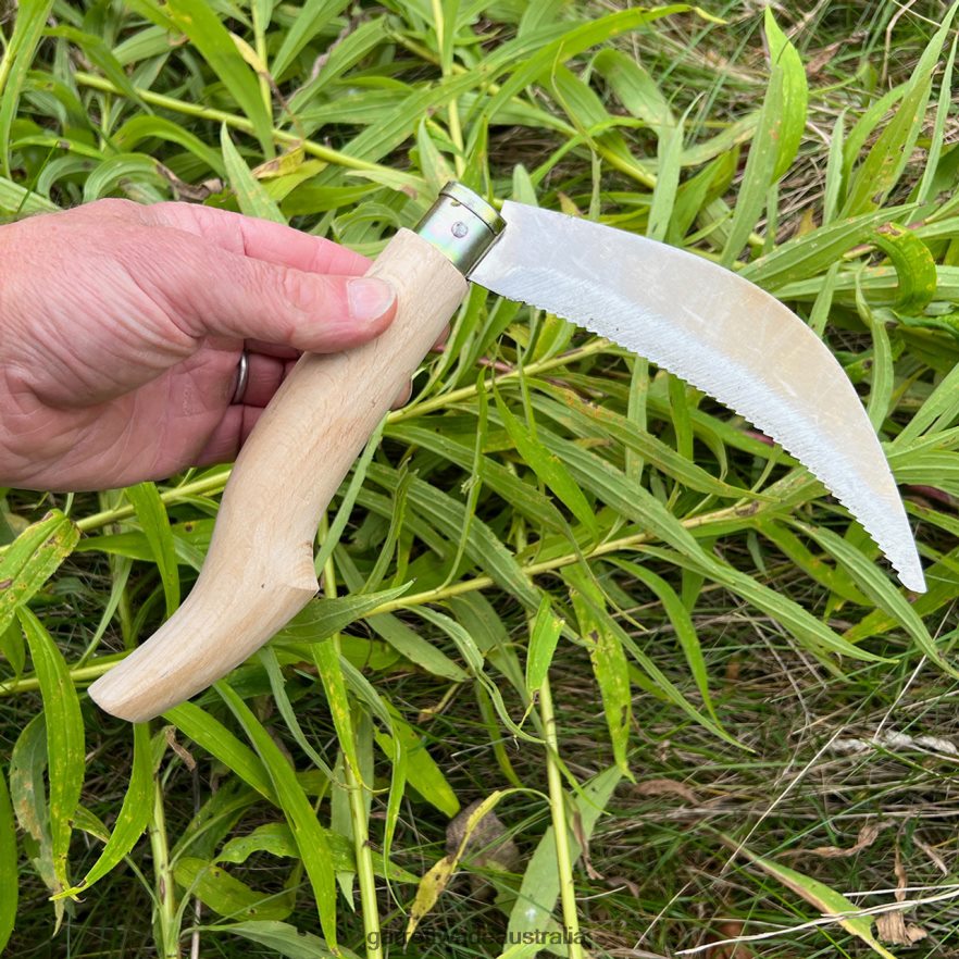 Garrett Wade Long Bladed Folding Harvest Knife Garden 46JHVR50