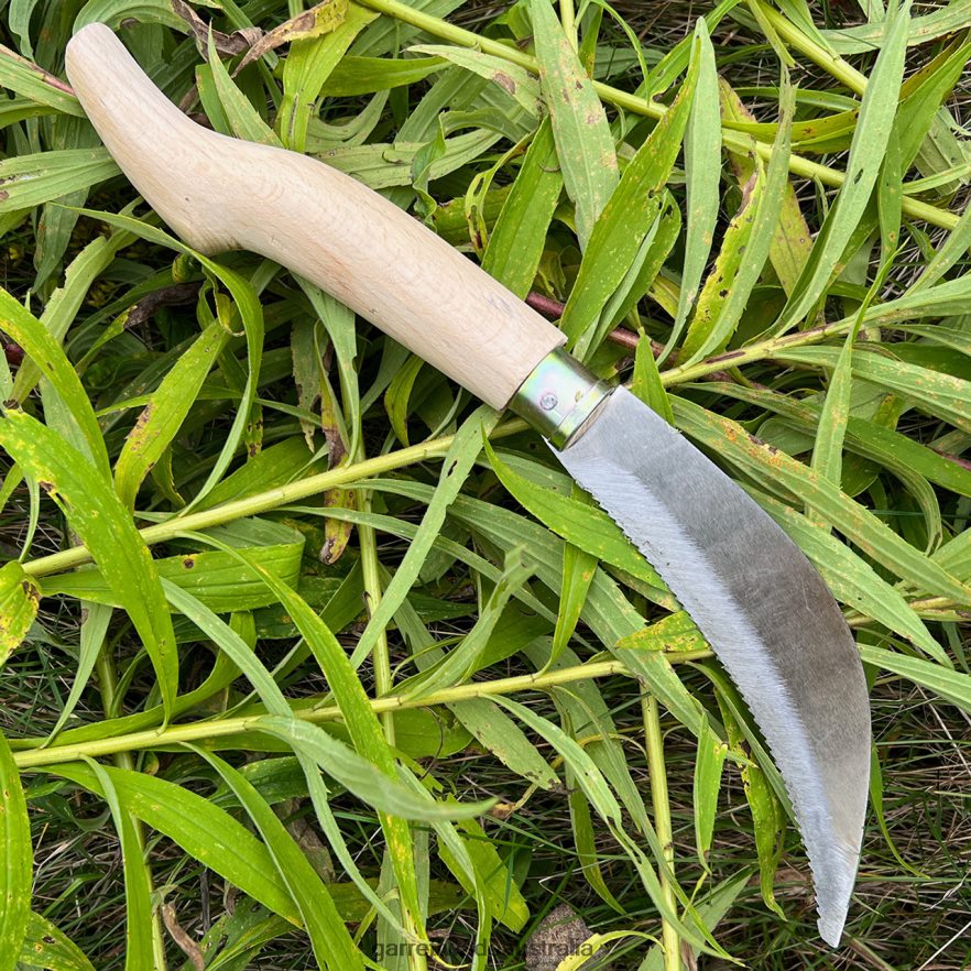 Garrett Wade Long Bladed Folding Harvest Knife Garden 46JHVR50