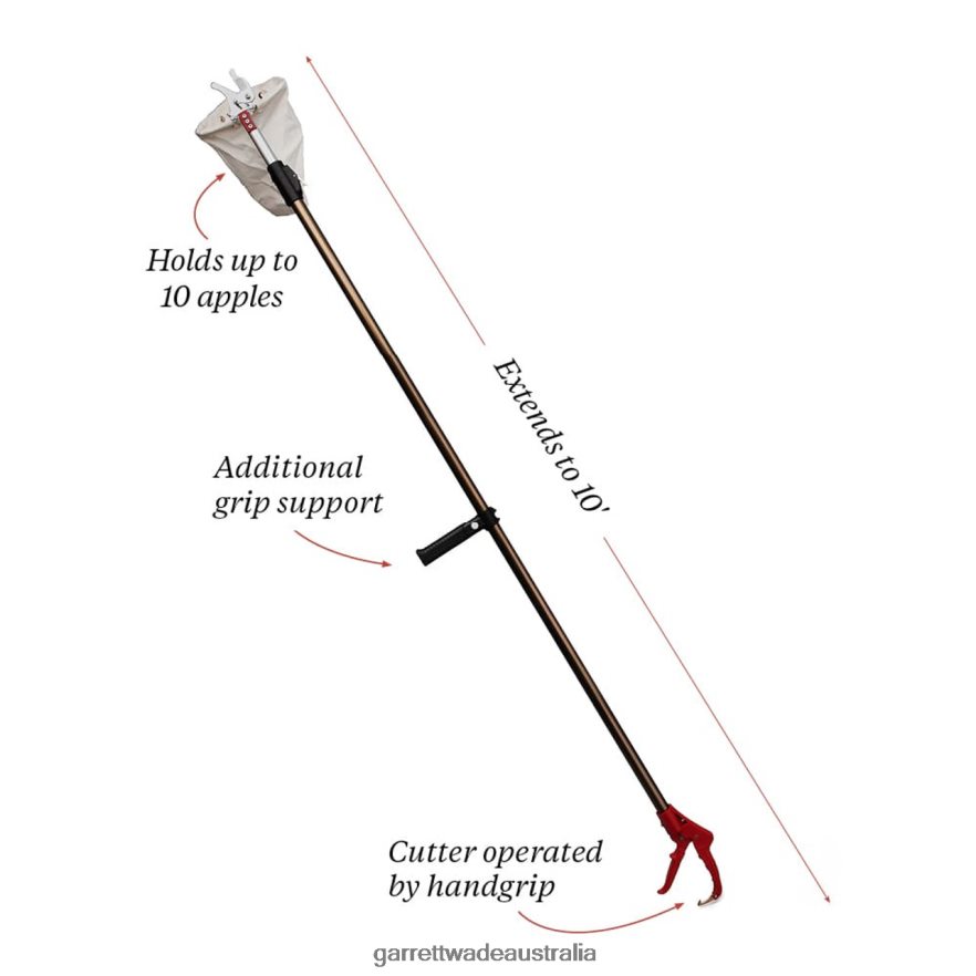 Garrett Wade Telescopic Fruit Picker Garden 46JHVR3