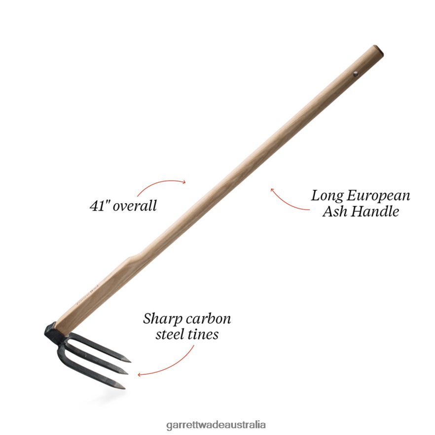 Garrett Wade 3-Tine German Made Cultivator Garden 46JHVR97