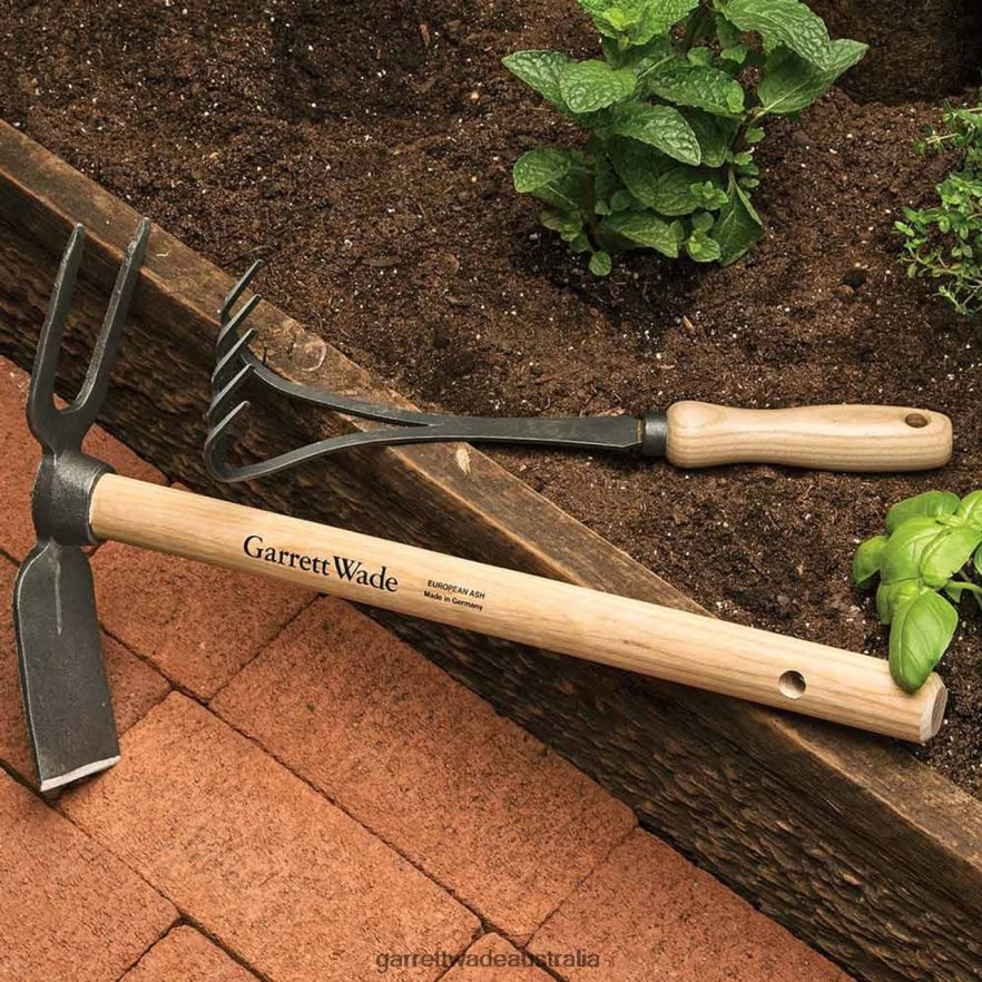 Garrett Wade Hand Rake & Grubber Set Garden 46JHVR93