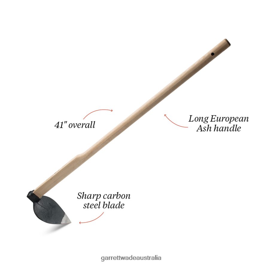 Garrett Wade Wide Heart-Shaped Hoe Garden 46JHVR117