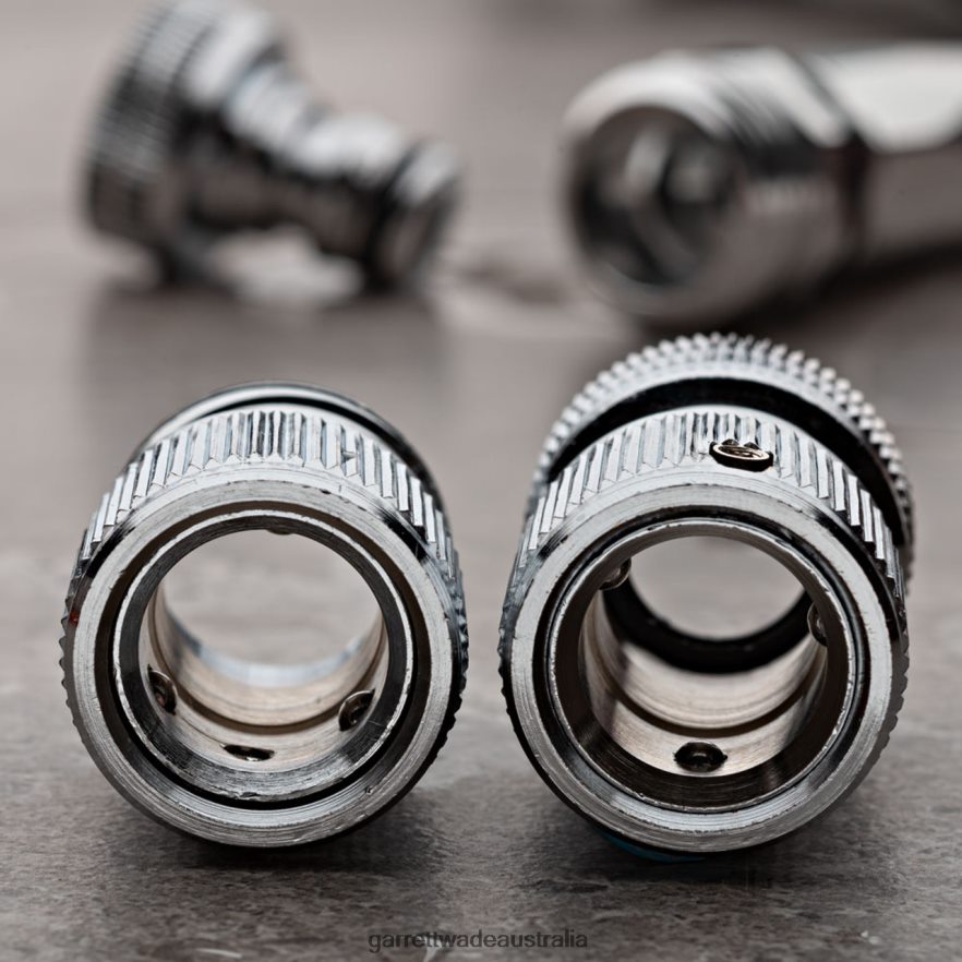 Garrett Wade Individual Quick-Release Chrome Hose Fittings Garden 46JHVR246