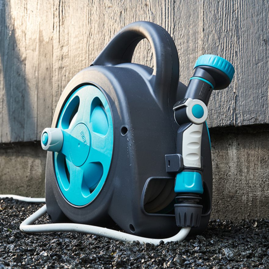 Garrett Wade Space-Saving Hose Reel Assembly Garden 46JHVR249