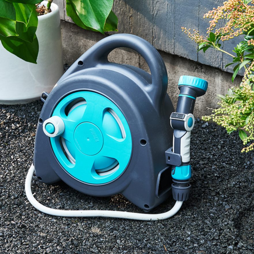 Garrett Wade Space-Saving Hose Reel Assembly Garden 46JHVR249