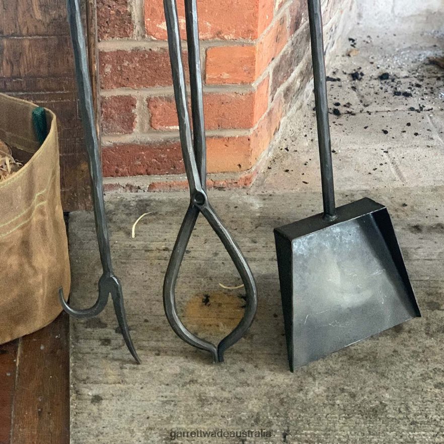 Garrett Wade 3-Piece Fireplace Tools Set Home & Kitchen 46JHVR972