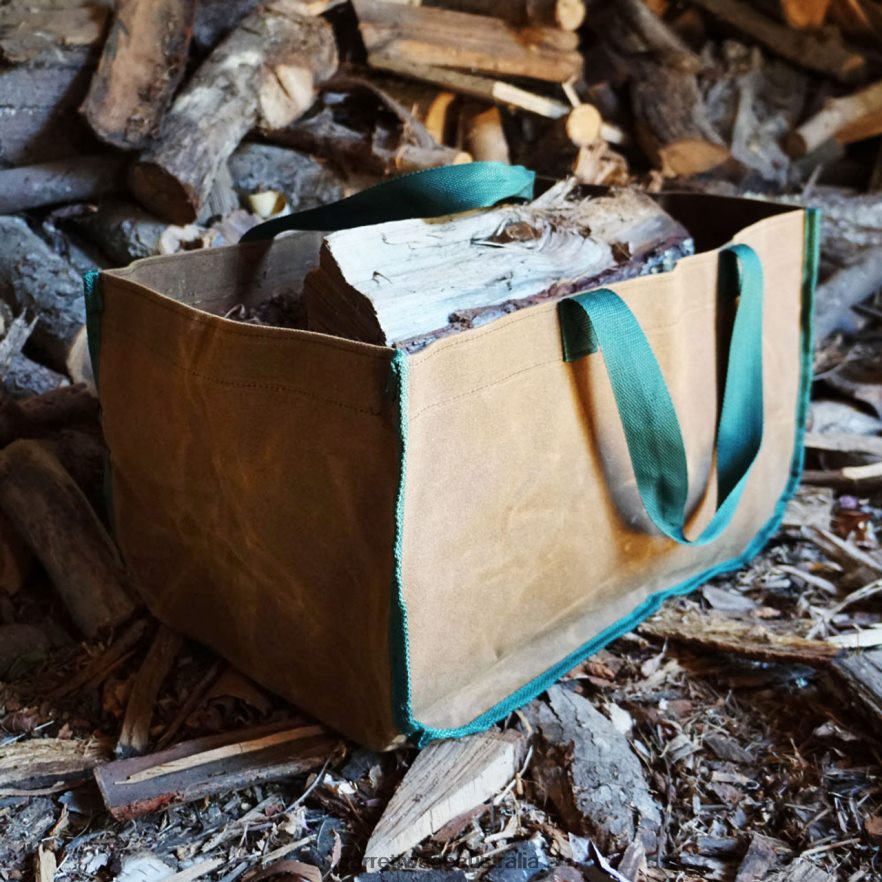 Garrett Wade Waxed Canvas Log Carriers Home & Kitchen 46JHVR979