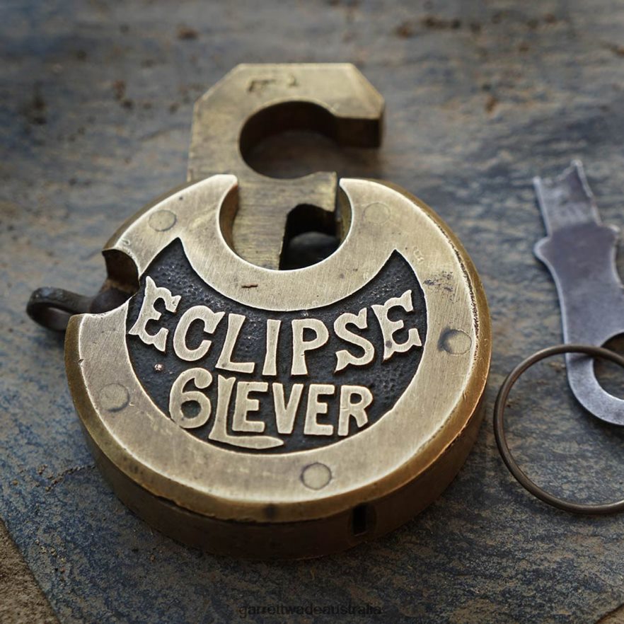 Garrett Wade Antique Pancake 6-Lever Lock Home & Kitchen 46JHVR1005