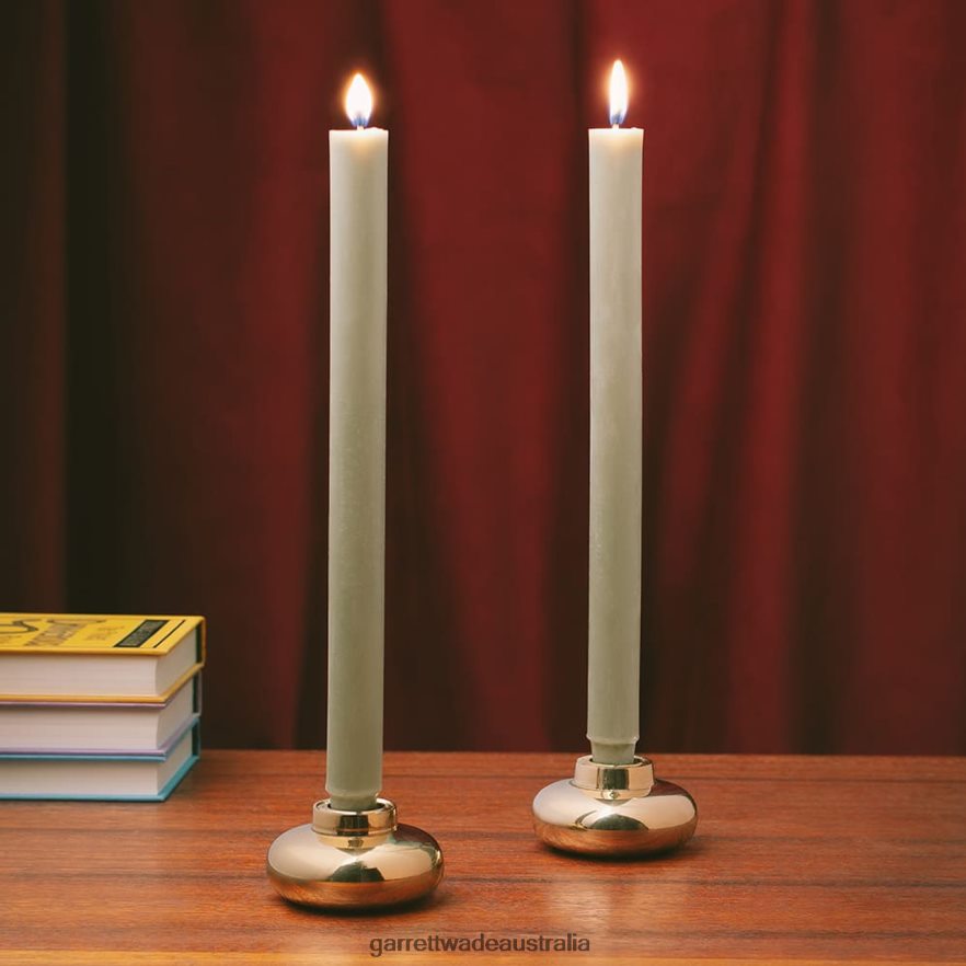 Garrett Wade Classic Beeswax Tapers Light Green Home & Kitchen 46JHVR983