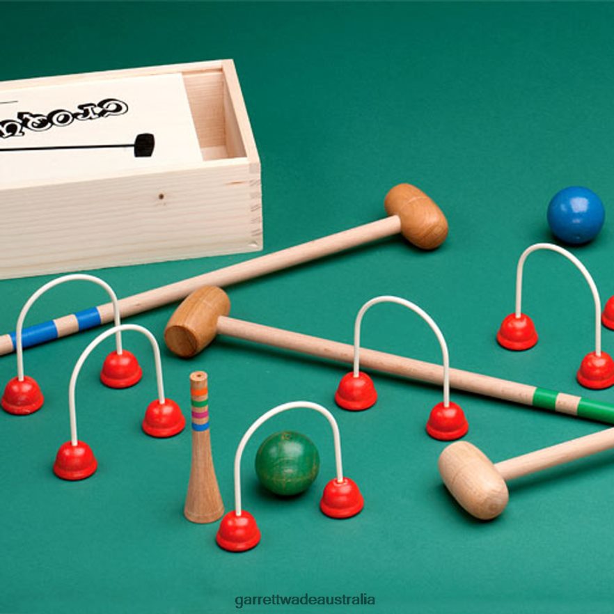 Garrett Wade Indoor Mini Croquet Home & Kitchen 46JHVR956