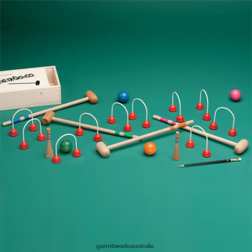 Garrett Wade Indoor Mini Croquet Home & Kitchen 46JHVR956