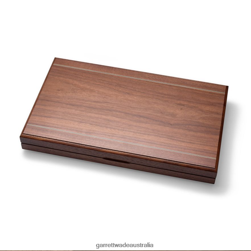 Garrett Wade Inlaid Deluxe Backgammon Set Home & Kitchen 46JHVR903