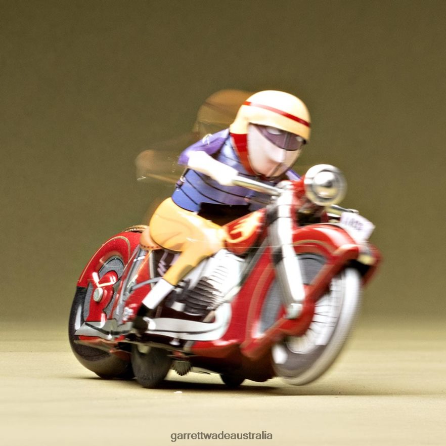 Garrett Wade Retro Tin Racing Motorcycle Home & Kitchen 46JHVR901