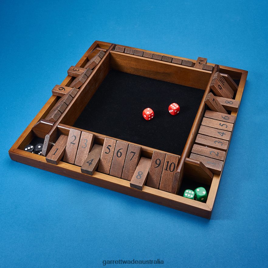 Garrett Wade Shut the Box Game Home & Kitchen 46JHVR896