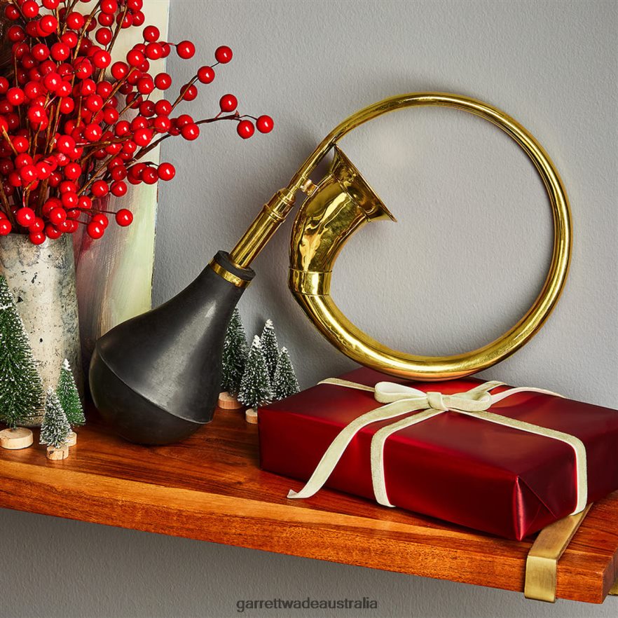 Garrett Wade Vintage-Styled Brass Horn With Rubber Bulb Home & Kitchen 46JHVR893