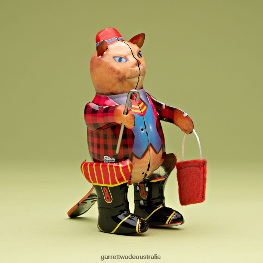 Garrett Wade Windup Tin Cat Home & Kitchen 46JHVR932