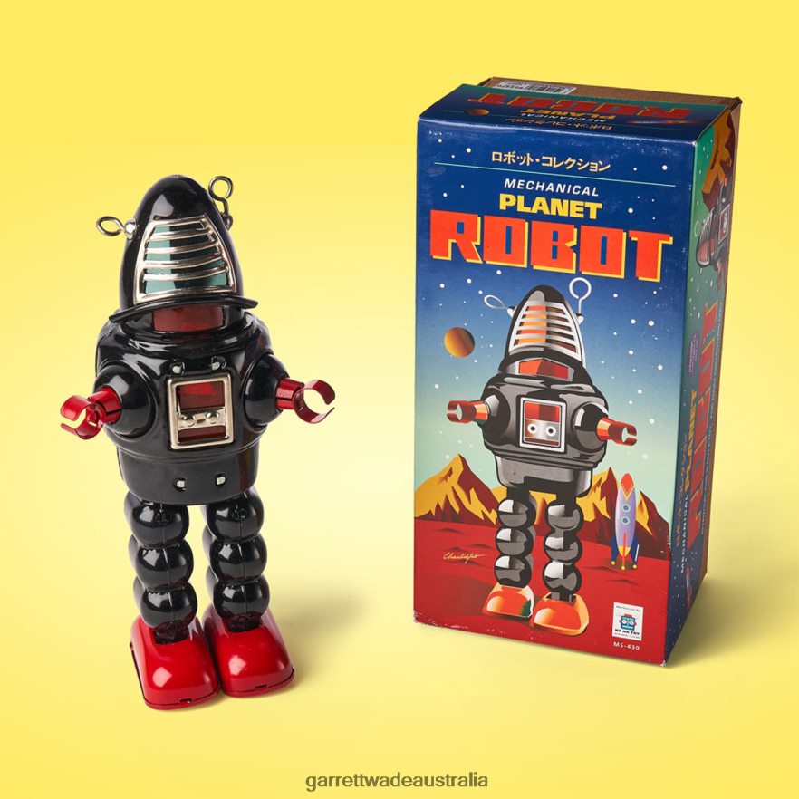 Garrett Wade Windup Tin Space Robot Home & Kitchen 46JHVR909
