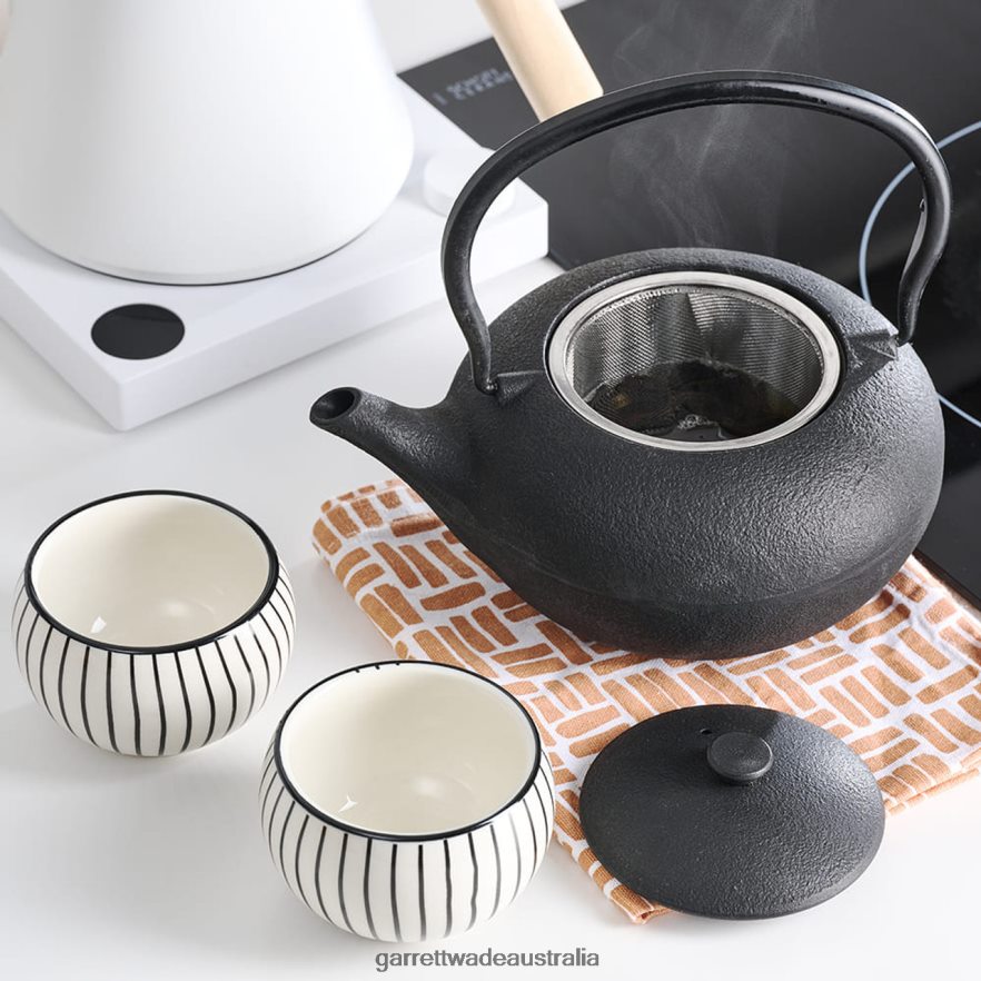 Garrett Wade Traditional Cast Iron Tea Set Home & Kitchen 46JHVR861