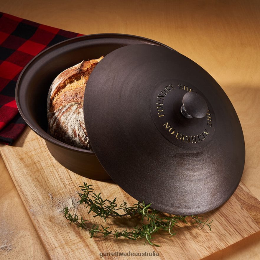 Garrett Wade Netherton Hand Spun Iron Casserole Home & Kitchen 46JHVR762