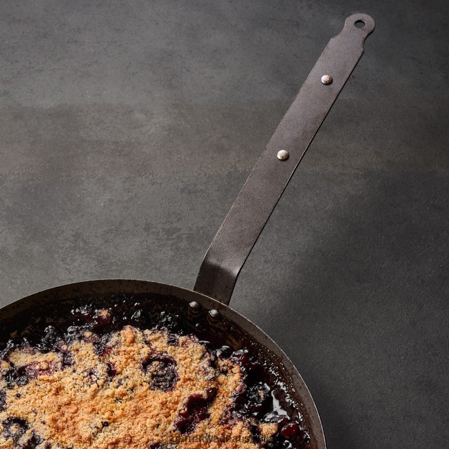 Garrett Wade Netherton Spun Iron Classic Frying Pan Home & Kitchen 46JHVR756