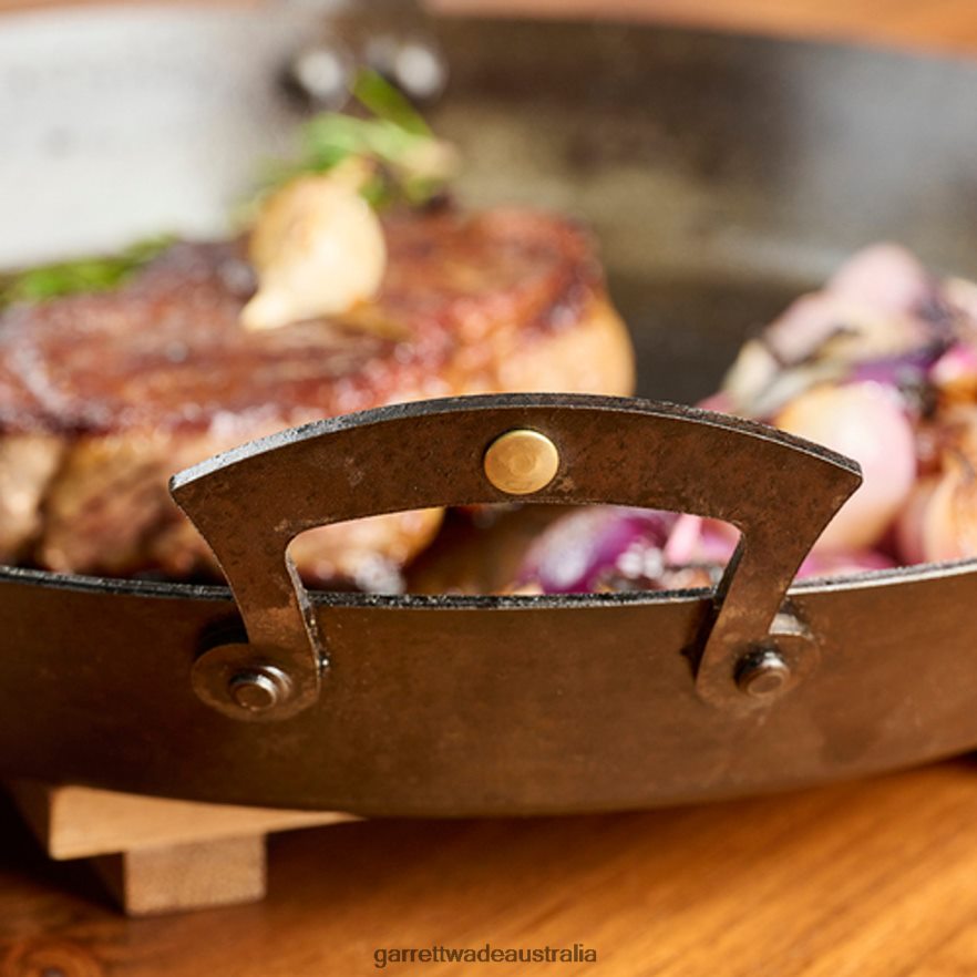 Garrett Wade Netherton Spun Iron Classic Frying Pan Home & Kitchen 46JHVR756