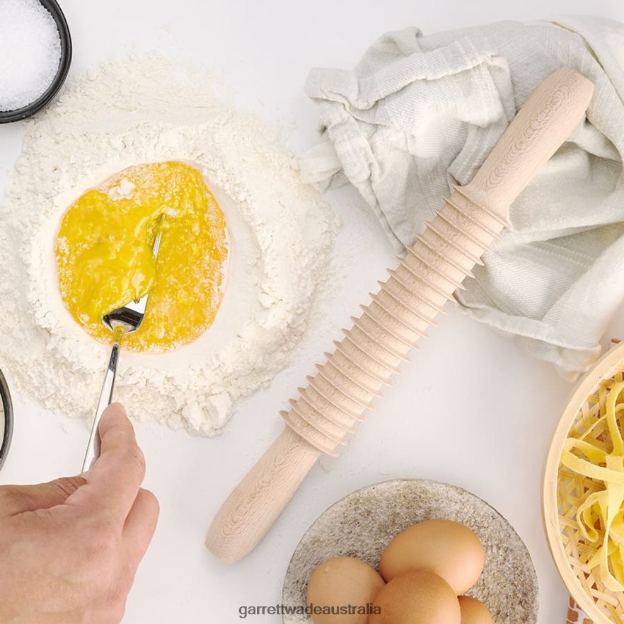 Garrett Wade Italian Beechwood Pasta Rolling Pins Set Home & Kitchen 46JHVR829