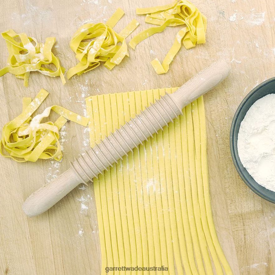 Garrett Wade Italian Beechwood Pasta Rolling Pins Set Home & Kitchen 46JHVR829