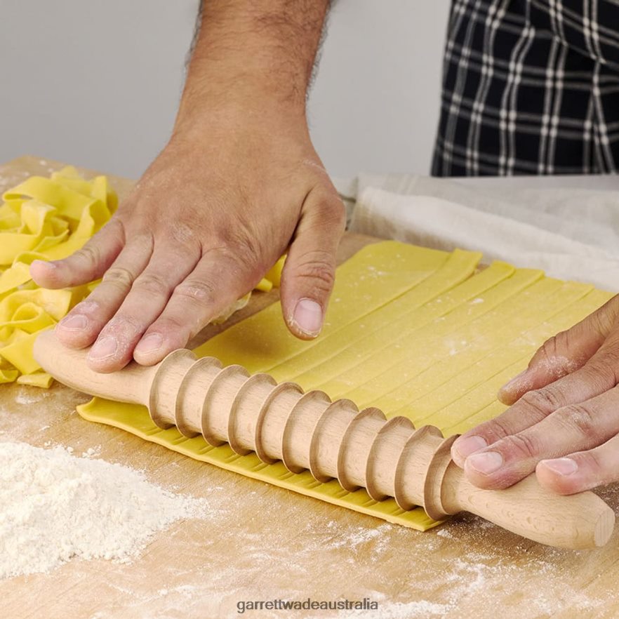 Garrett Wade Italian Beechwood Pasta Rolling Pins Set Home & Kitchen 46JHVR829