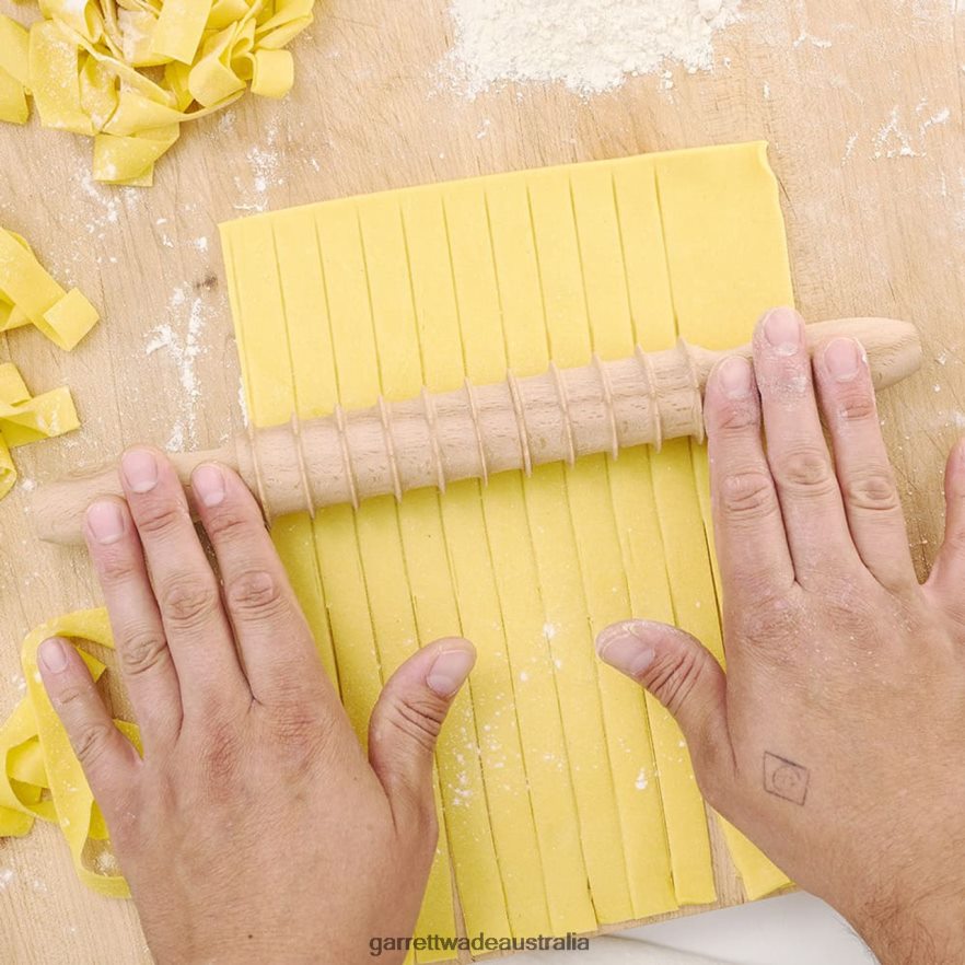 Garrett Wade Italian Beechwood Pasta Rolling Pins Set Home & Kitchen 46JHVR829