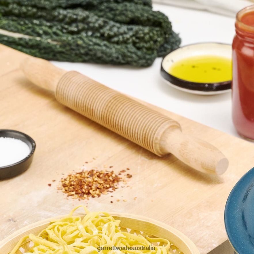 Garrett Wade Italian Beechwood Pasta Rolling Pins Set Home & Kitchen 46JHVR829