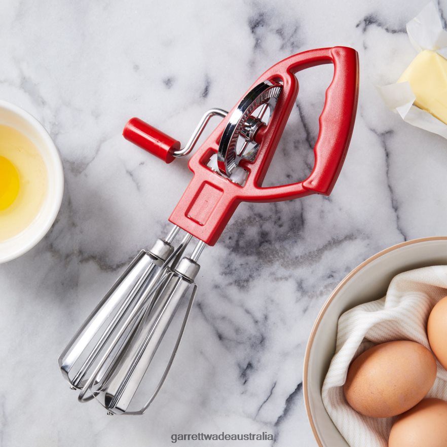 Garrett Wade Italian-Made Hand Mixer - Red Home & Kitchen 46JHVR845
